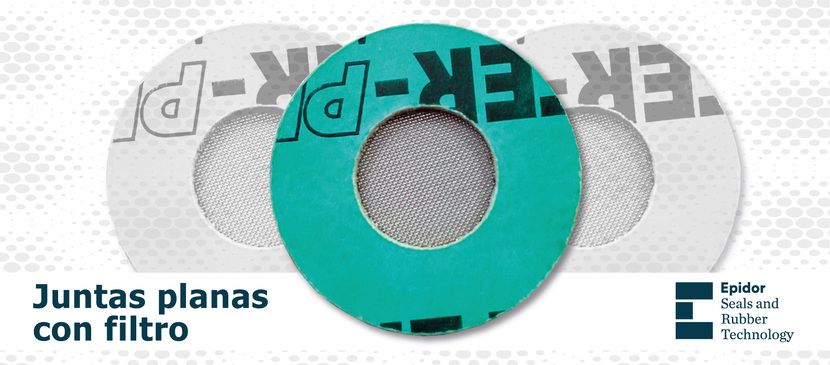 Joints plats Epidor SRT avec filtre à mailles