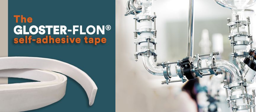 Self-adhesive tape Gloster-flon expanded ptfe