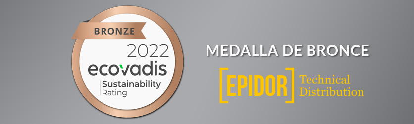 Medalla de bronce de EcoVadis para ETD