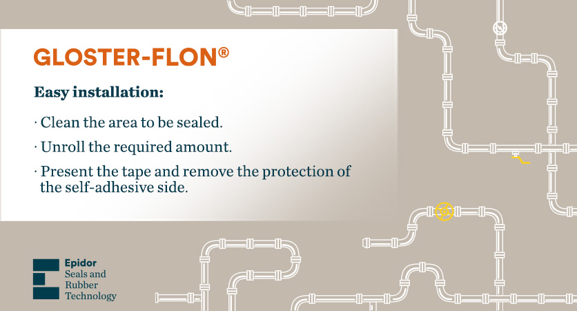 Easy installation for sealing