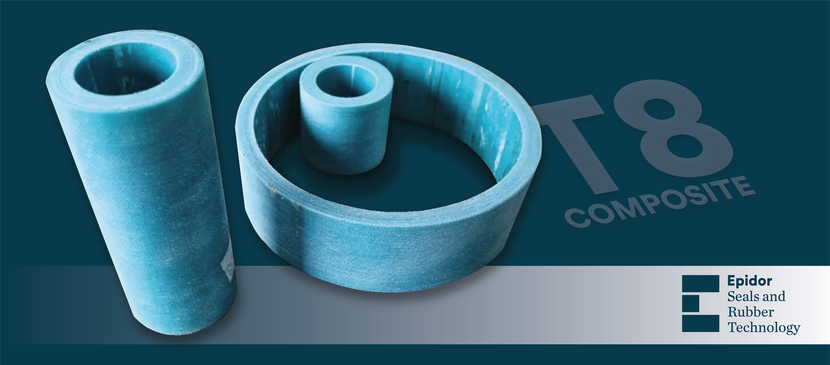 Material composite para guías T8 Epidor SRT