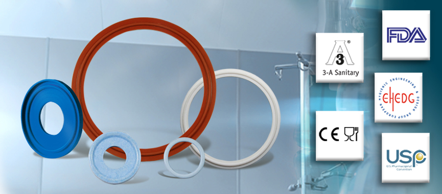 Diferentes juntas asépticas