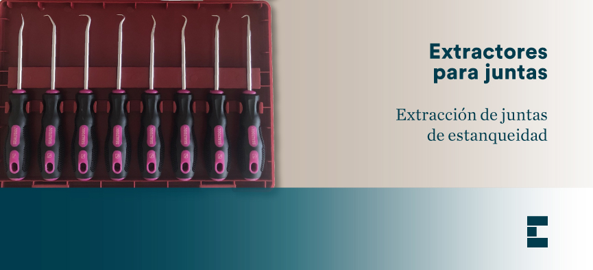 Extractores para juntas de estanqueidad