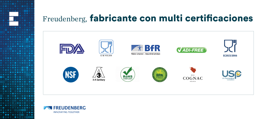 Freudenberg con multi certificaciones