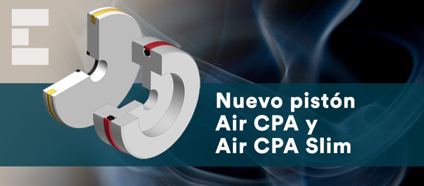 Nuevo pistón Air CPA y Air CPA Slim