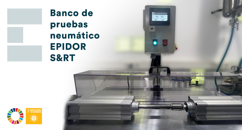 Banco de pruebas neumático de Epidor Seals and Rubber Technology