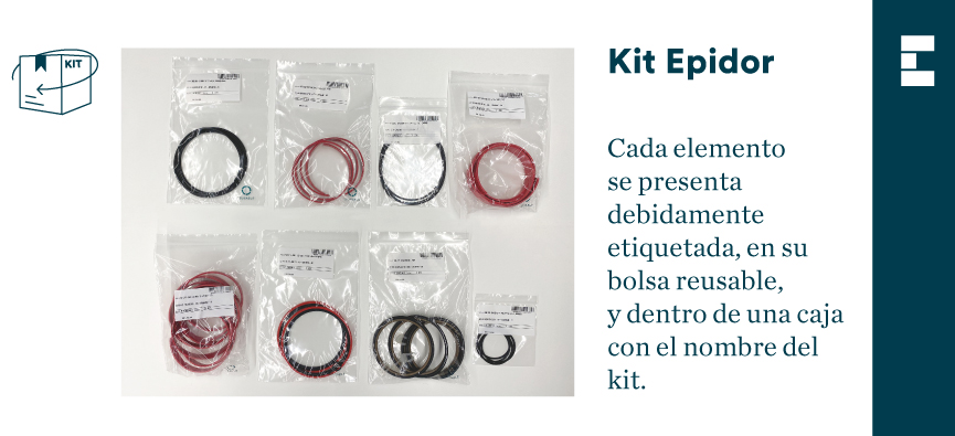 Logistica Personalizada Epidor Seals and Rubber Technology