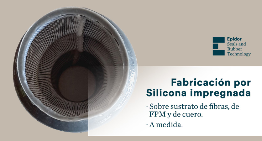 Fabricación por silicona impregnada