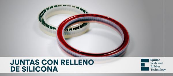 Juntas energizadas rellenas de silicona - Epidor SRT