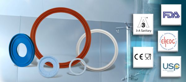 Diferentes juntas asépticas