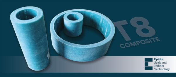 Material composite para guías T8 Epidor SRT